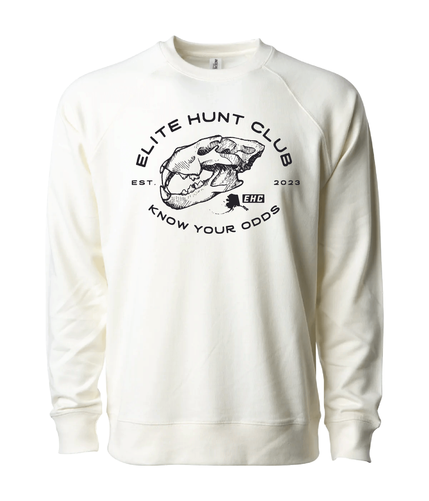 EHC/AK: Bear Skull Unisex Crew Sweatshirt