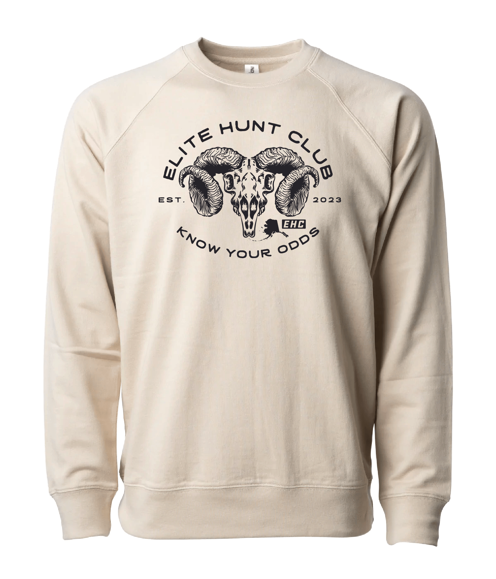 EHC/AK: Ram Skull Unisex Crew Sweatshirt