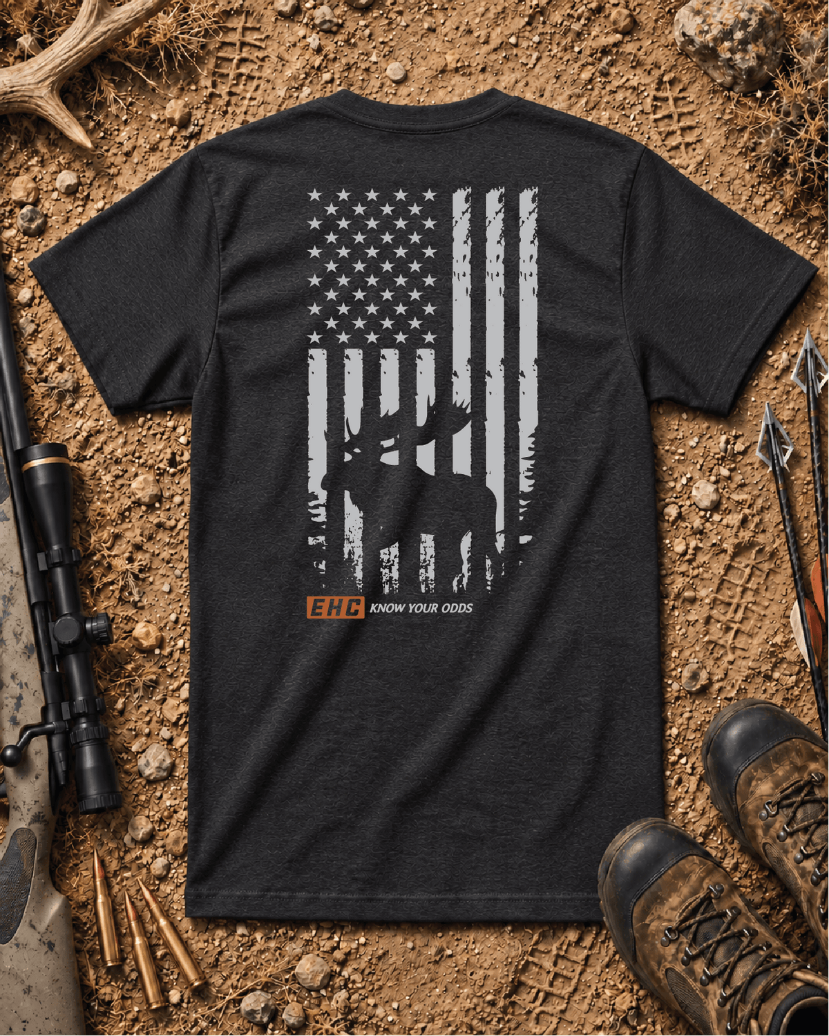 EHC Moose Flag Unisex T-Shirt
