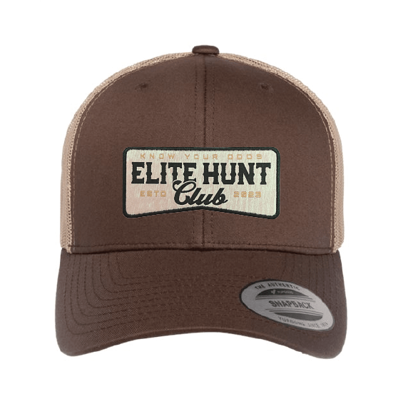 EHC Brown/Khaki Trucker Fancy Patch