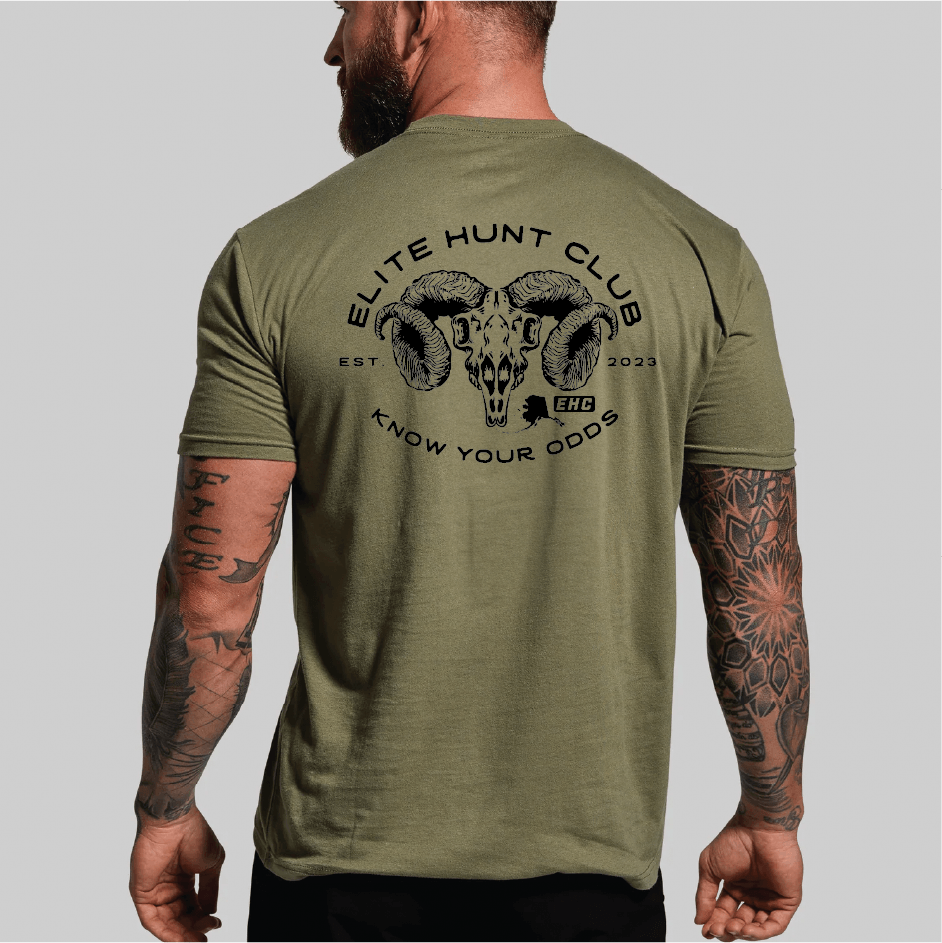 EHC/AK: Ram Skull Unisex T-shirt