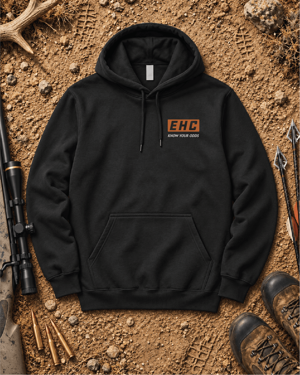 EHC Moose Flag Hoodie