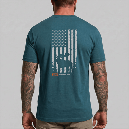EHC Moose Flag Unisex T-Shirt