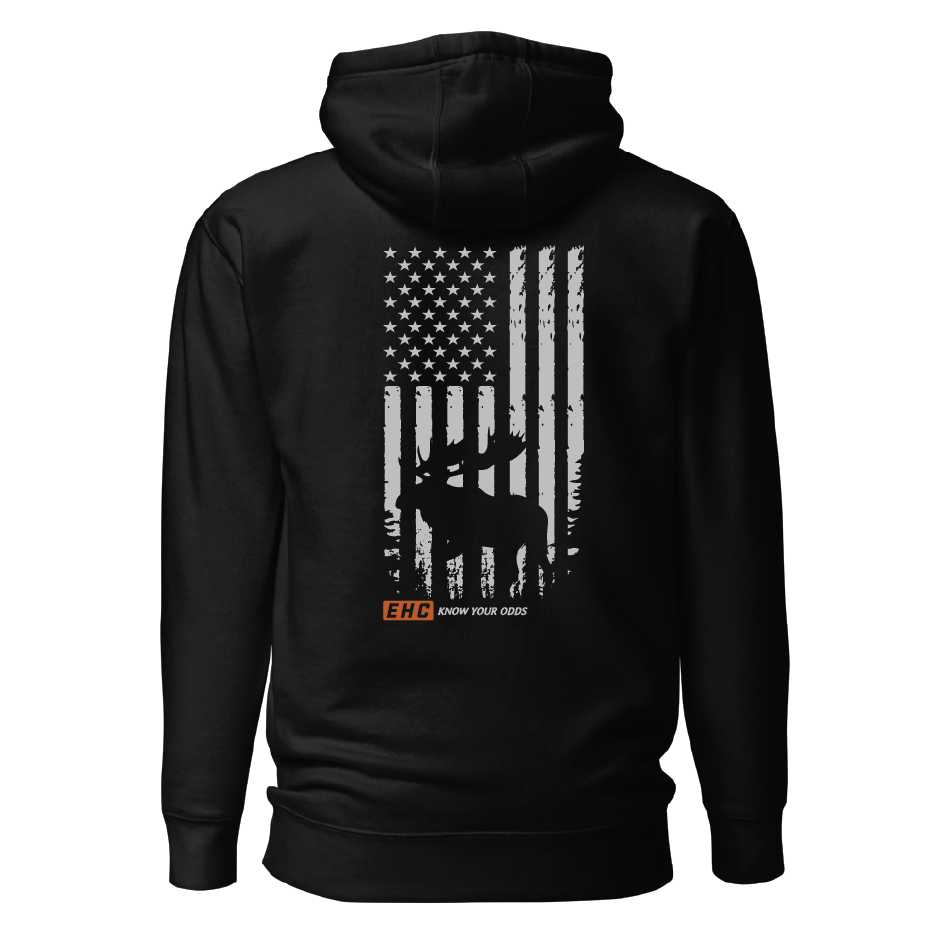 EHC Moose Flag Hoodie
