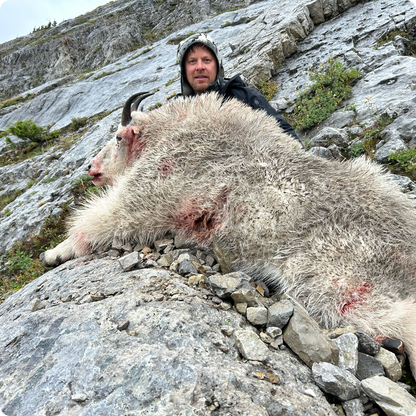 Win: Fall 2028 BC Mountain Goat & Mule Deer Hunt