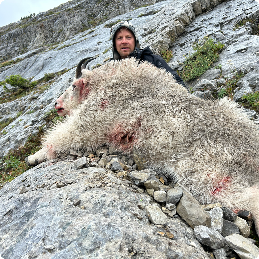 Win: Fall 2028 BC Mountain Goat & Mule Deer Hunt