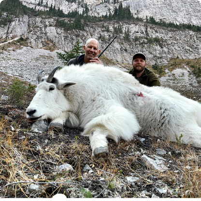 Win: Fall 2028 BC Mountain Goat & Mule Deer Hunt