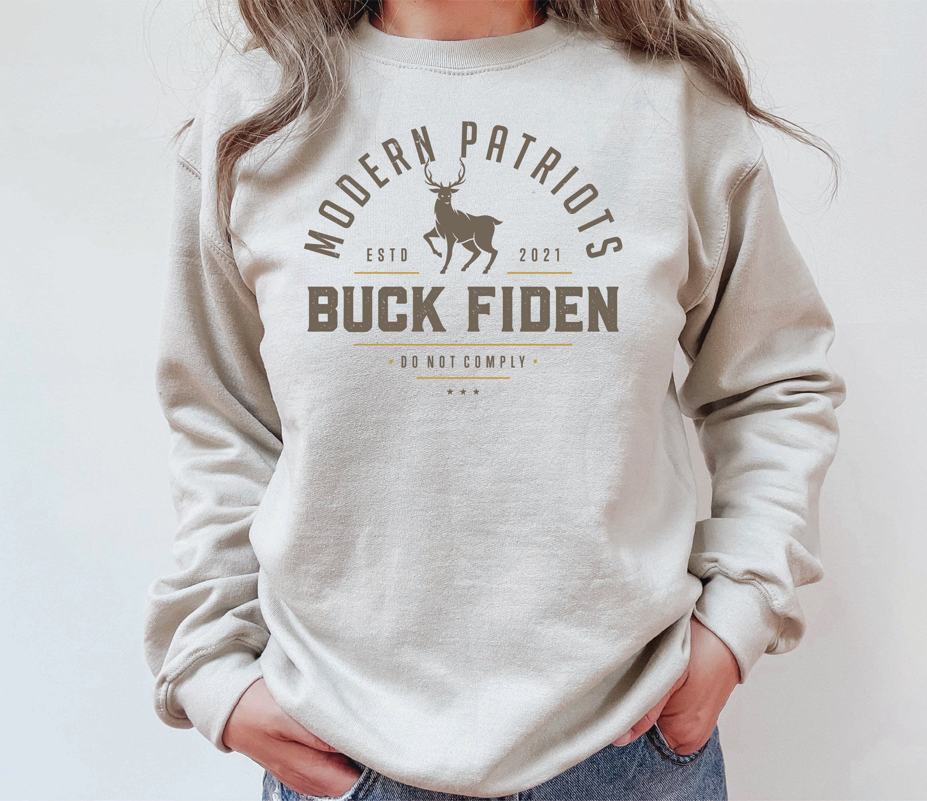 Alt Buck Fiden Unisex Crew Sweatshirt